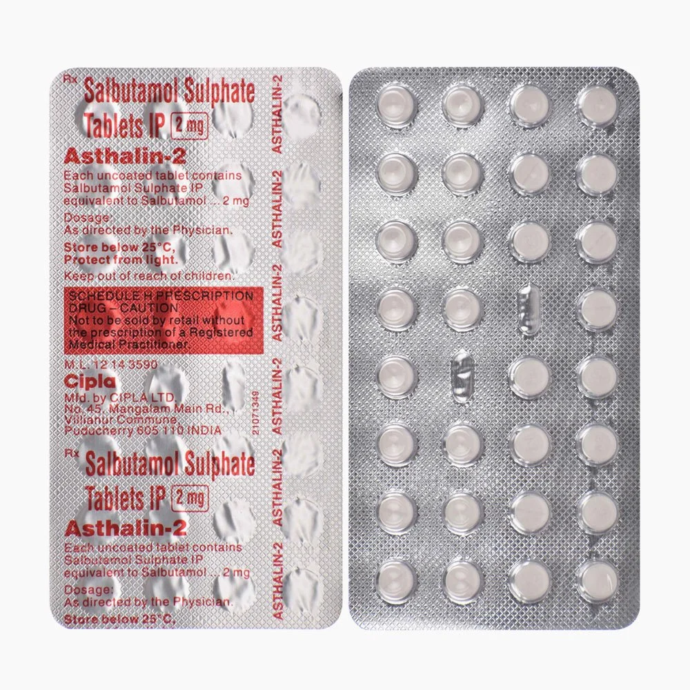 2mg Asthalin Albuterol Tablets - Image 3