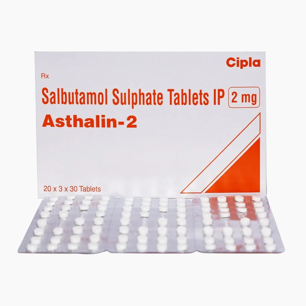 2mg Asthalin Albuterol Tablets - Image 2